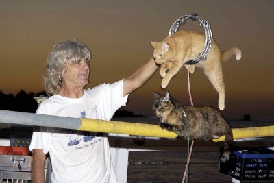 Cat Man & Performing Cats
