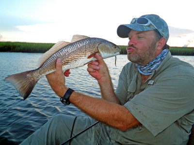 Cary B. from Jacksonville with his 1st Redfish