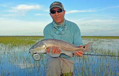 Scott B. from Ponte Vedra with a 6-1/2 lb. grass Redfish