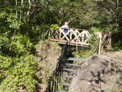 Chorreras waterfall bridge.JPG