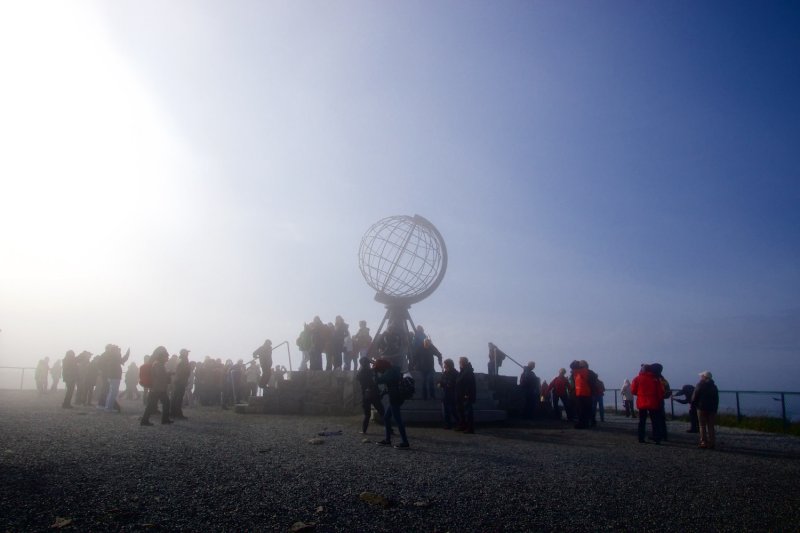 NORDKAPP in the mist