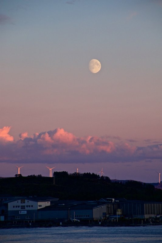 The moon. Rrvik