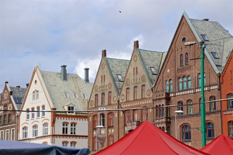 Bryggen houses, Bergen