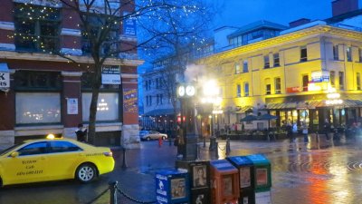 Vancouver, the Steam Clock at Gastown