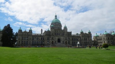 Victoria, the British Columbia Legislature Building