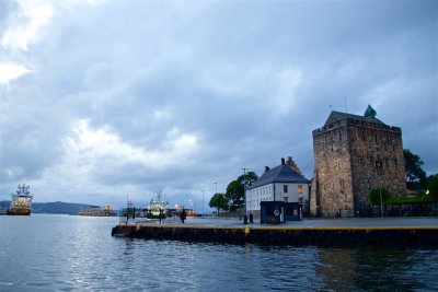 Bergen. The Rosenkrantz Tower (13th century)