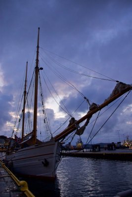 Bergen. Unfortunately was not our ship...