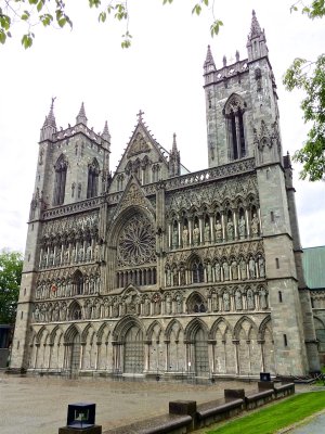 Back to Trondheim! The Nidaros cathedral