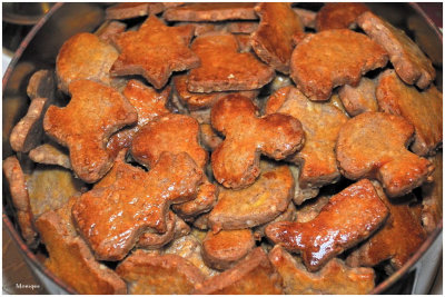 Schwowebredele aux amandes hachées