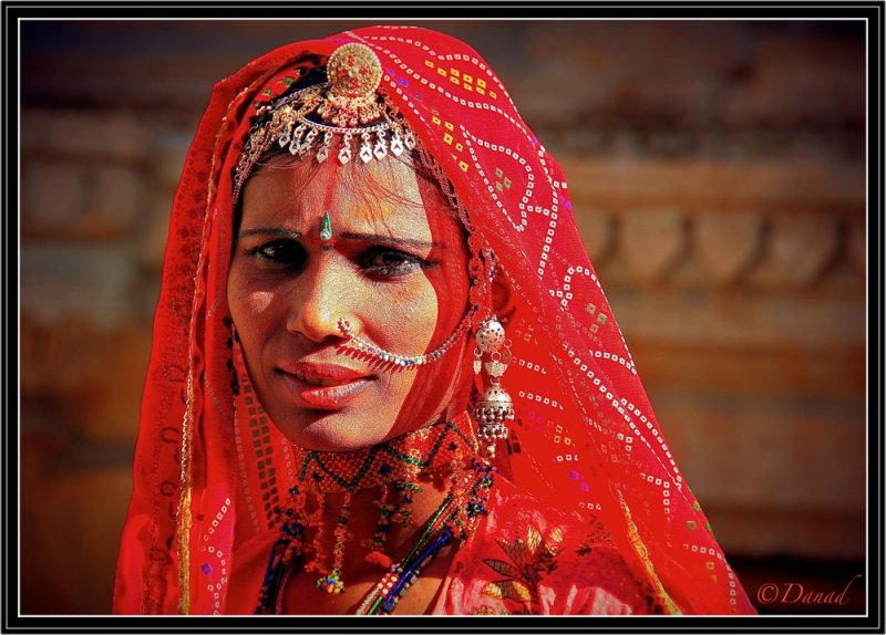 The Red Veil. Jaisalmer.