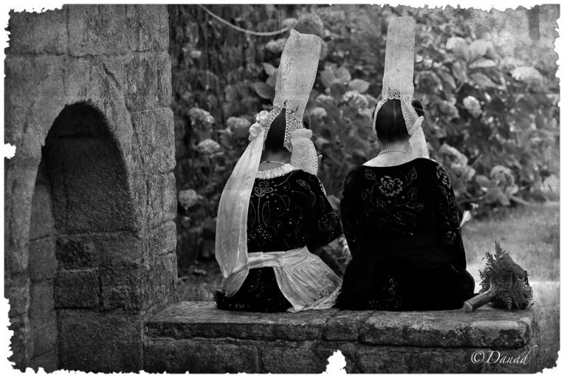 The Embroiderers' Festival. Pont-l'Abbé. Brittany.