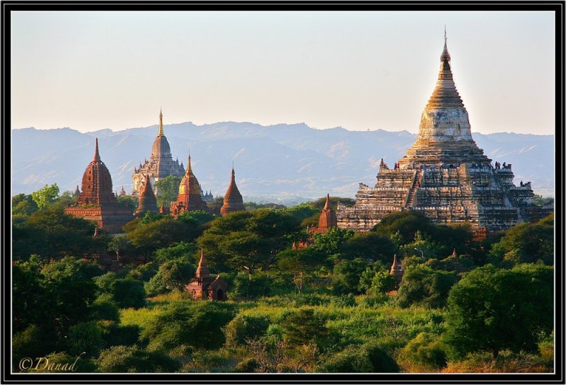 View from North Guti Temples Complex.