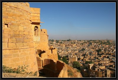 Jaisalmer. View from the Citadel.