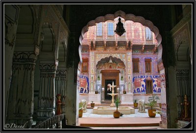 Nand Lal Devra Haveli (1802). (Nadine Le Prince Haveli). Fatehpur.