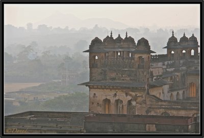 A misty afternoon - Orchha.