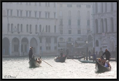 Luce d'Inverno sul Canal Grande.