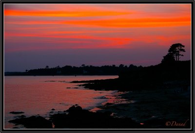 Dusk over Bigouden Land.