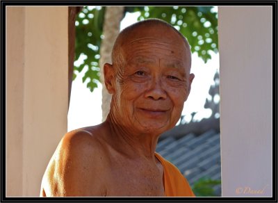 The Superior of Khili Monastery. Luang Prabang. 