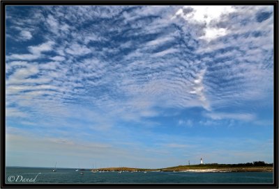 The Summer Sky over the Glenan Archipelago.