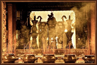 Taoïst Temple Thien Hau. Saïgon.