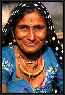 An Indian Smile.