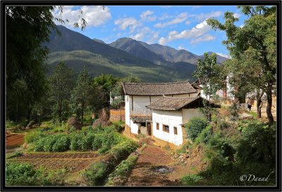 A Naxi Village near Lijiang.