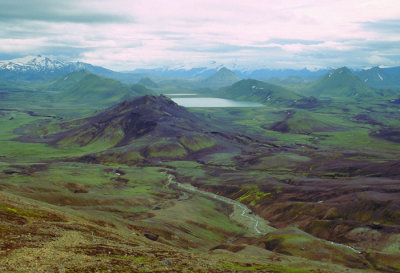 Landmannalaugar hiking trail