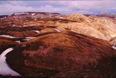 Landmannalaugar hiking trail