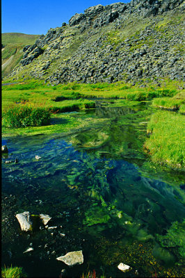 Landmannalaugar hiking trail