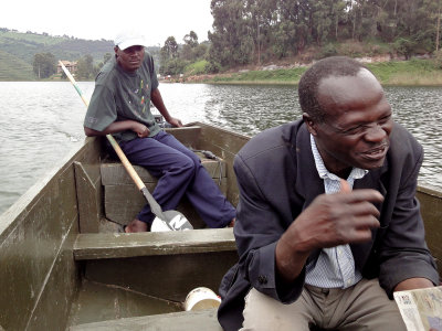 Steven.  Lake Bunyoni, Uganda.