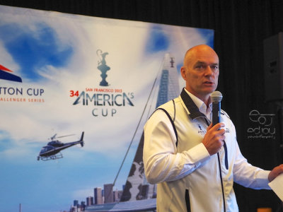 Stephen Barclay, President, America's Cup