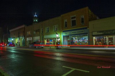 East side of Main St. 