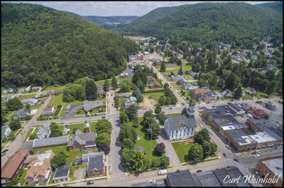 Coudersport, Potter County & Courthouse