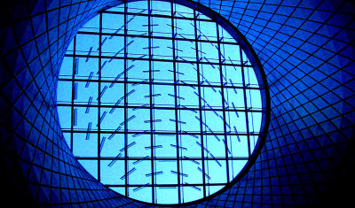 Dome at Fulton Street Station in Lower Manhattan\