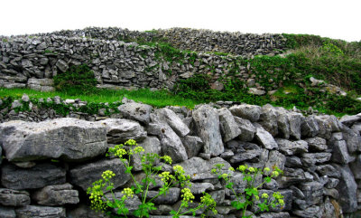 The walls of Inisheer Island