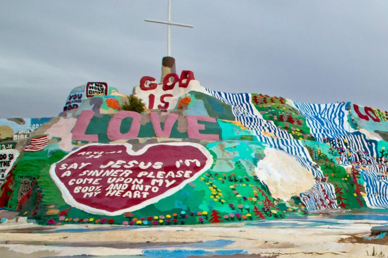 Salvation Mountain