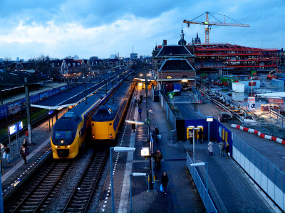 Treinen naar Den Haag en Rotterdam