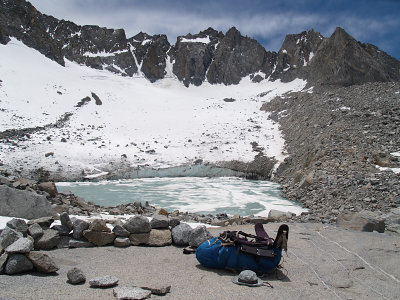 Glacier camp