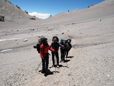 Traverse to camp