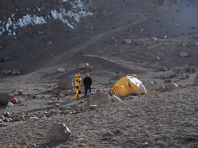 Rest day in camp