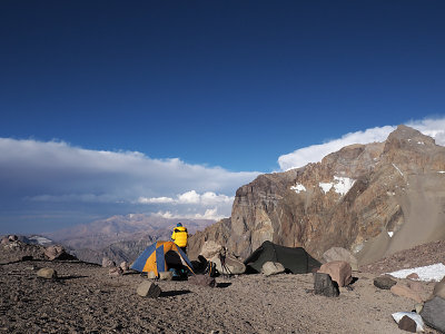 Rest day in camp