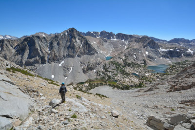 Descent to Piute Trail