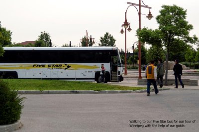 5 hour train stop in Winnipeg