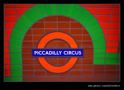 Piccadilly Circus Roundel