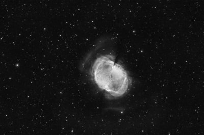 M 27, the Dumbbell Nebula in OIII light