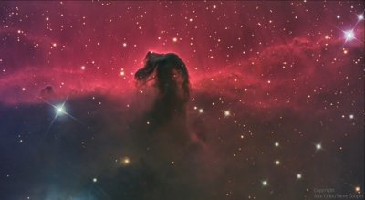 Horsehead Nebula (IC434/B33) LRGB + Ha