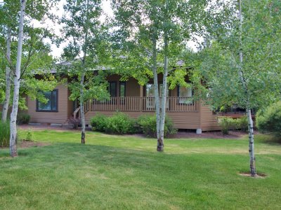 back of home & green space