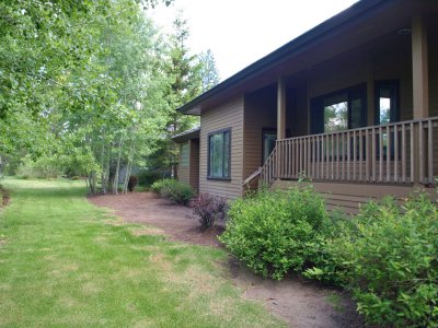 back of home & deck