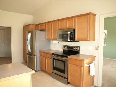 Kitchen - includes refrigerator