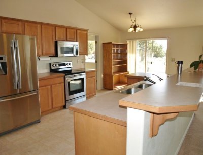 Kitchen - includes refrigerator